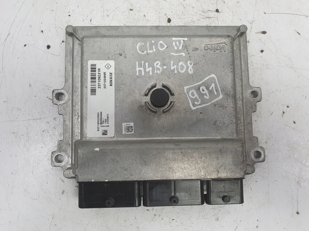 фото №1, Renault clio iv 0.9 tce блок управления двигателя бортовой компьютер