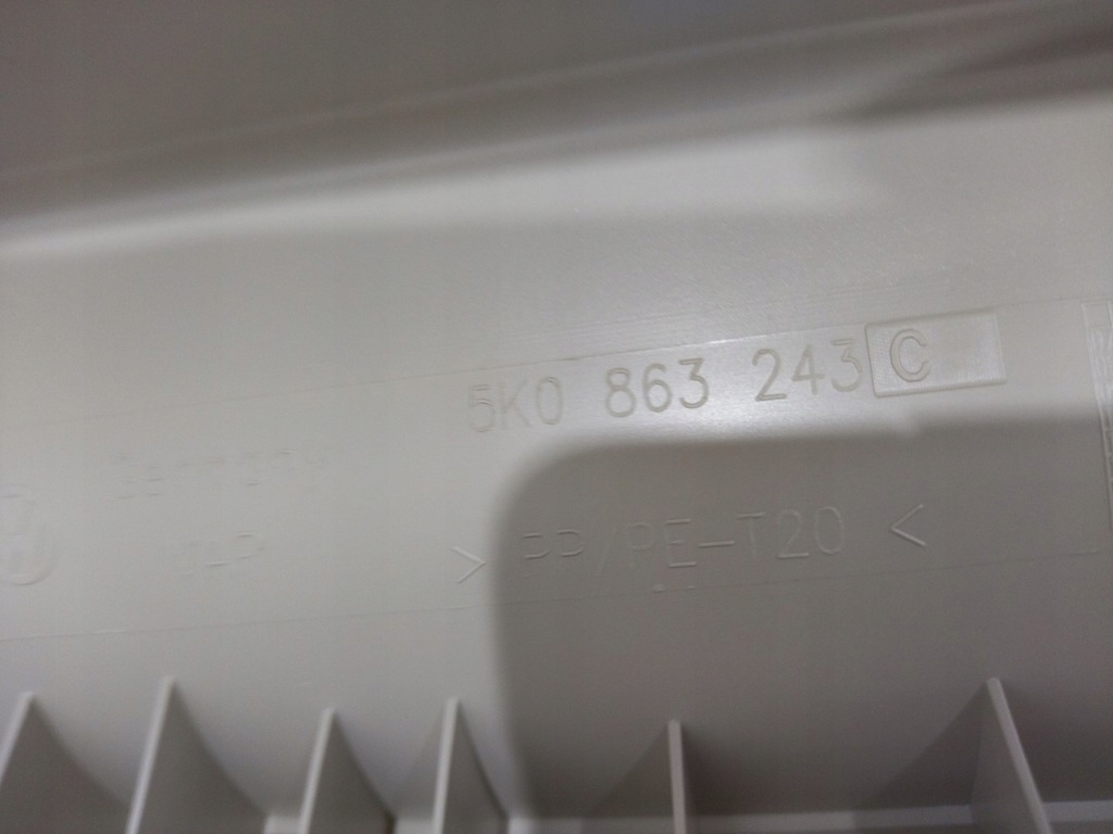 фото №10, 5k0862243c тунель середній vw golf vi