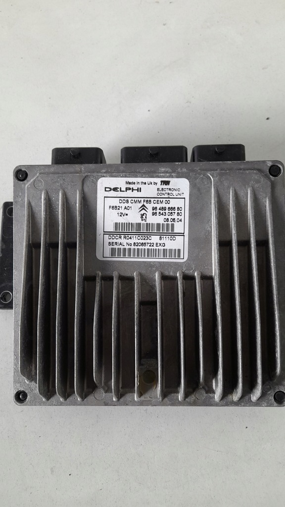 фото №1, Бортовий комп'ютер 9648966680 citroen