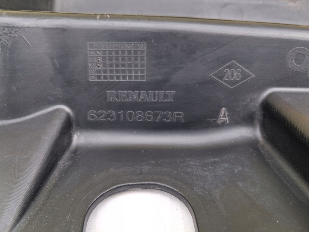 фото №15, Renault trafic iii решётка радиатора решётка радиатора хром перед bydgoszcz 623108673r