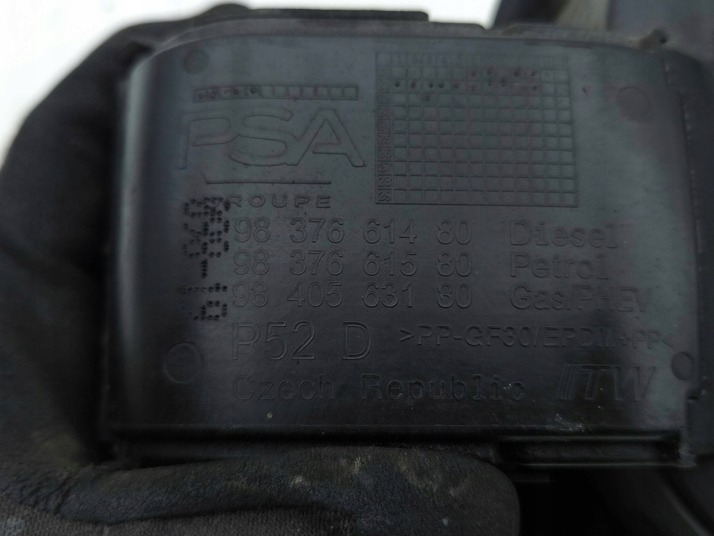 фото №15, Кришка заливної пального peugeot 308 t10 9837661480