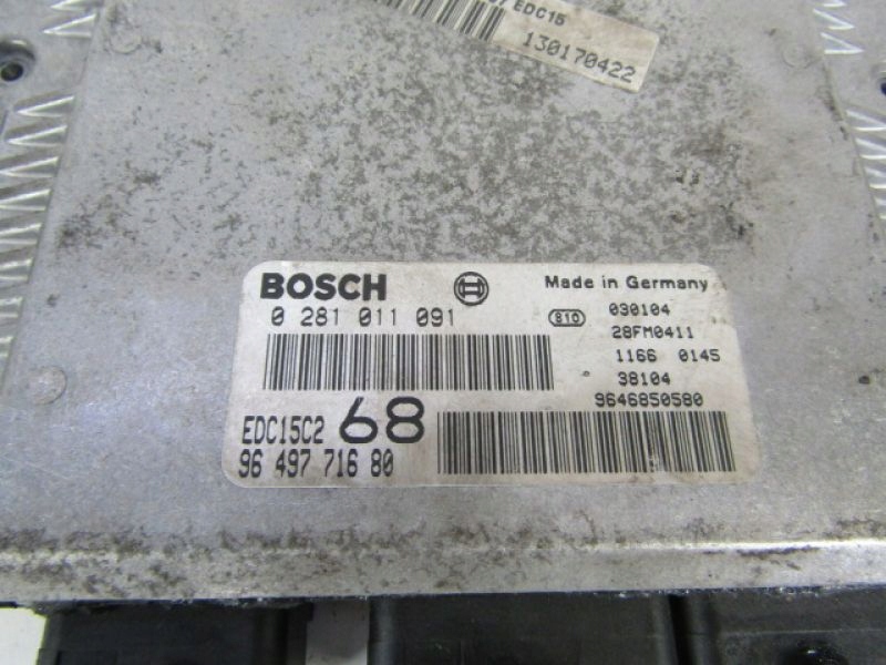 фото №3, C5 i бортовий комп'ютер блок керування двигуна 2,0 hdi 79kw rhs