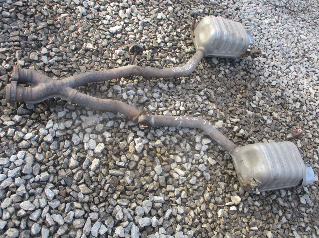 фото №1, Гасник вихлоп kompletny mercedes slk r171 3.0 v6 a1714910201 a1714910401