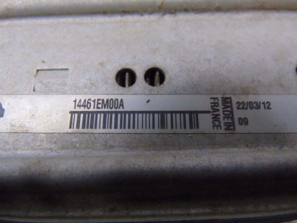 Радіатор повітря інтеркулер nissan nv200 1.5 dci 14461em00a Оригінал