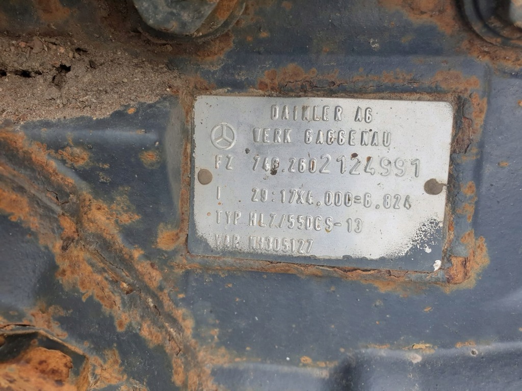 фото №1, Вкладиш заднього міст hl7 29/17