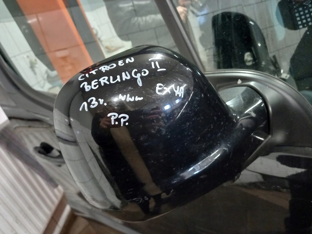 фото №7, Зеркало левая правое citroen berlingo ii exya 13r.