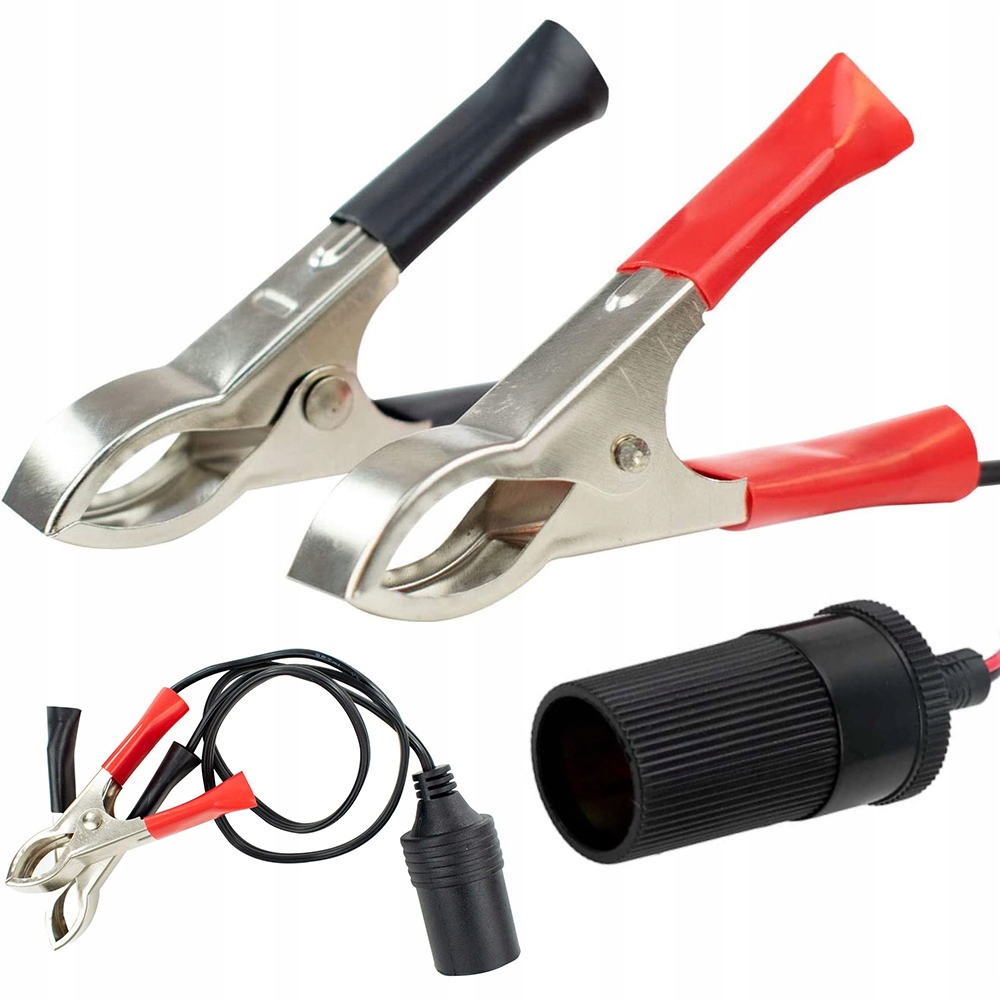 фото №1, Разъём прикуривателя с krokodylkami do samocho