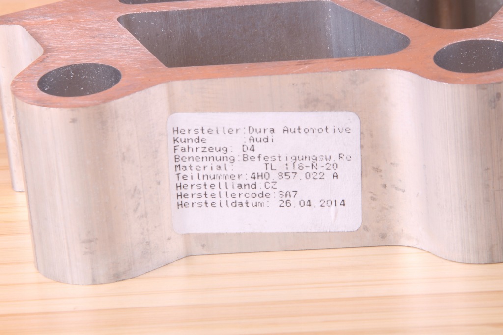 фото №7, Кронштейн кронштейн панели audi оригинальный номер 4h0857022a