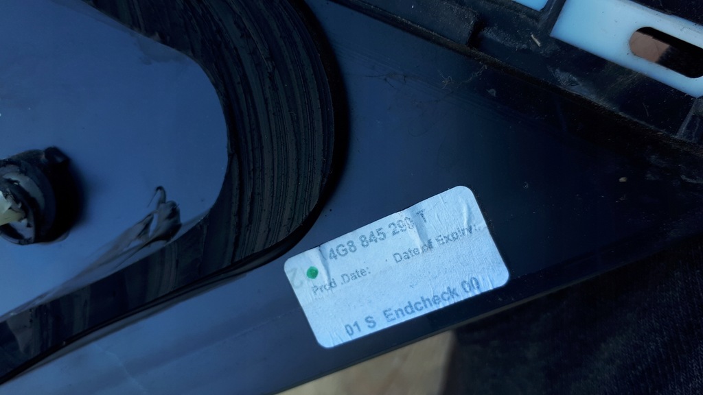 фото №10, S7 4g a7 стекло кузовная левая левый задняя w крыло 13r