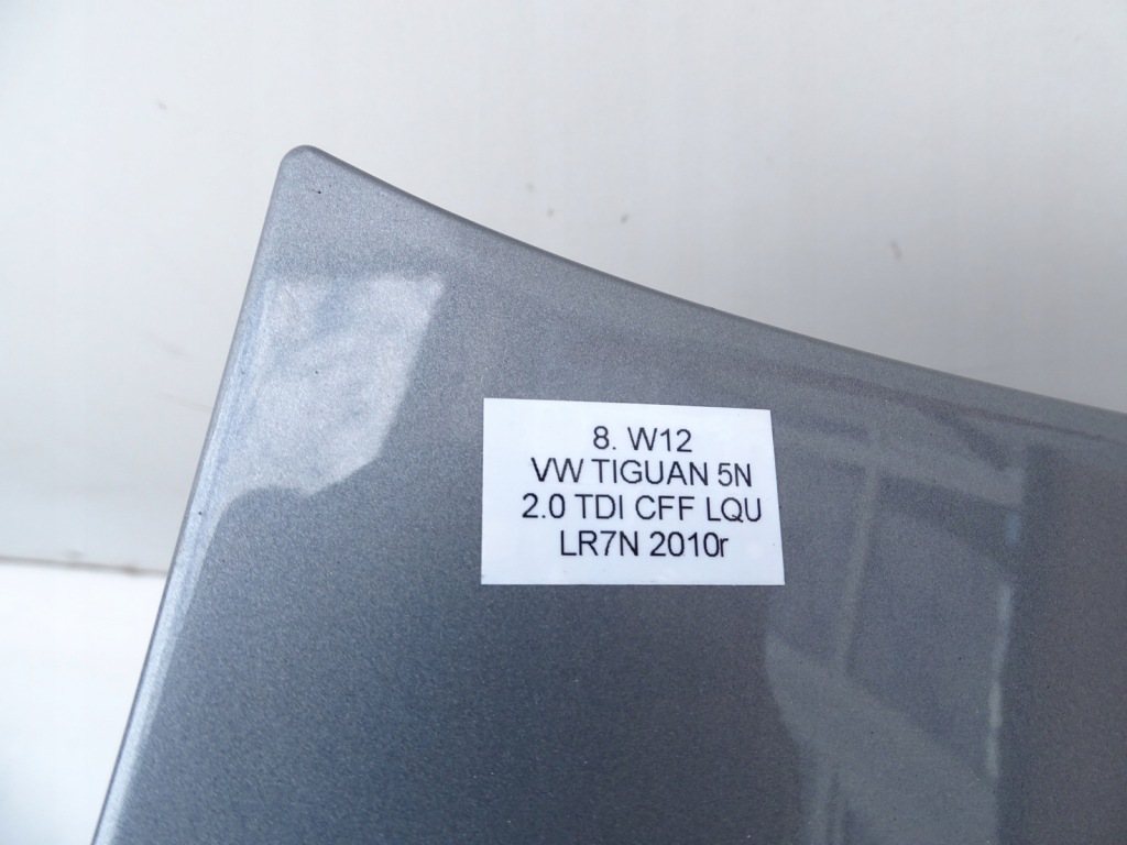 фото №10, Бампер задняя задний lr7n vw tiguan i 5n 07-11r pdc