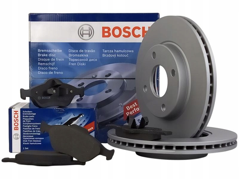фото №1, Bosch гальмівні диски + гальмівні колодки перед ford ka mazda 2 dy