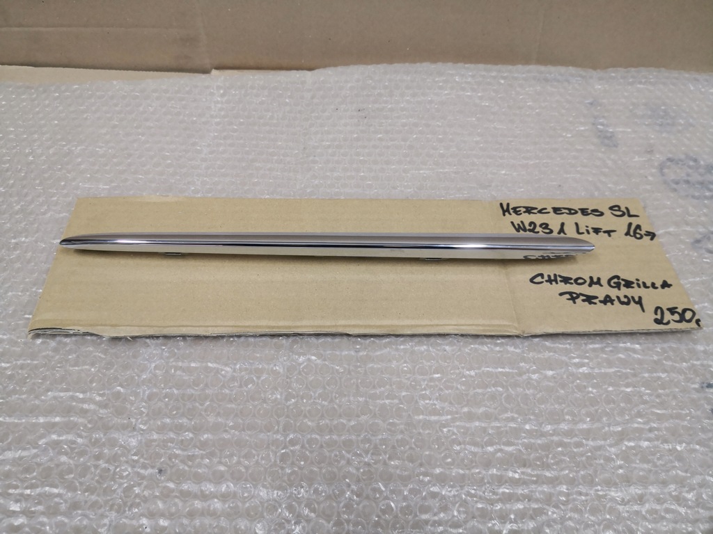 фото №9, Mercedes sl w231 lift 16- хром правий решітка радіатора молдинг