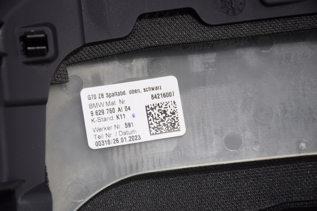 фото №11, Bmw 7 i7 g70 захист корпус колонки кермового czarna