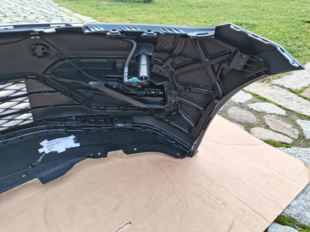 фото №10, Vw touran 5ta r-line бампер перед lc7q новий