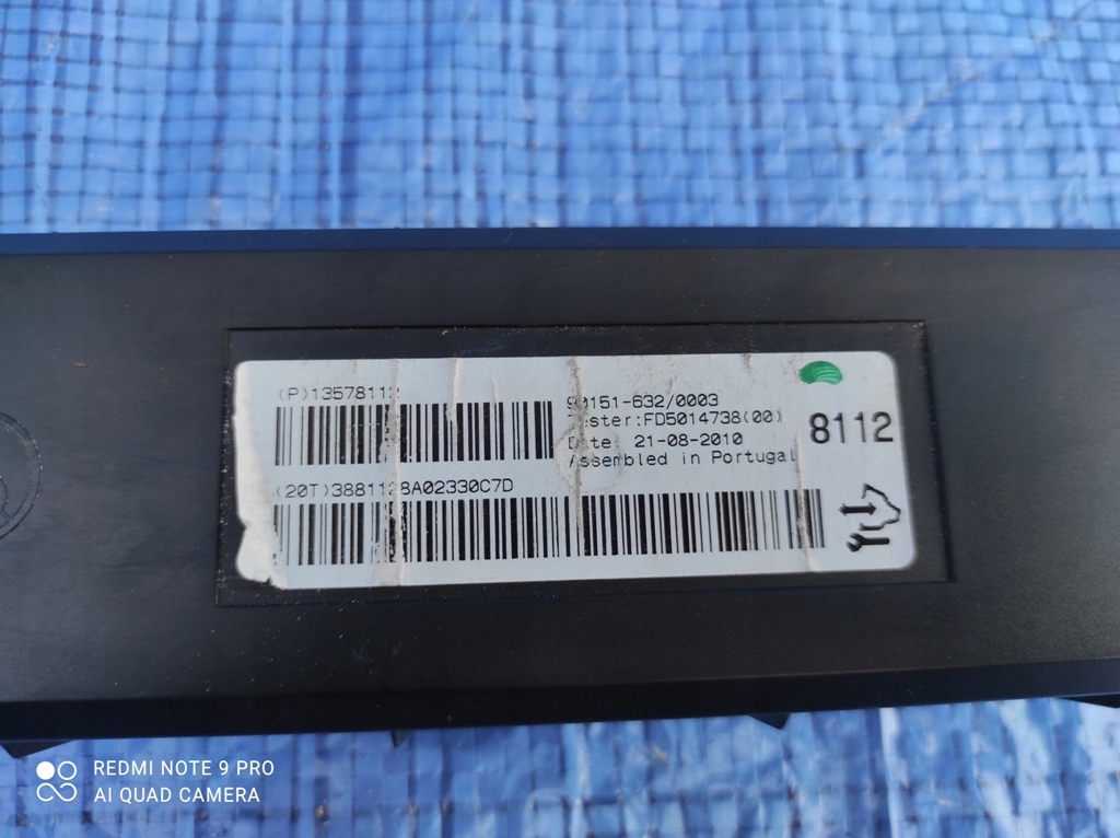 Купить Модуль обдув кондиционера 13578112 opel astra j