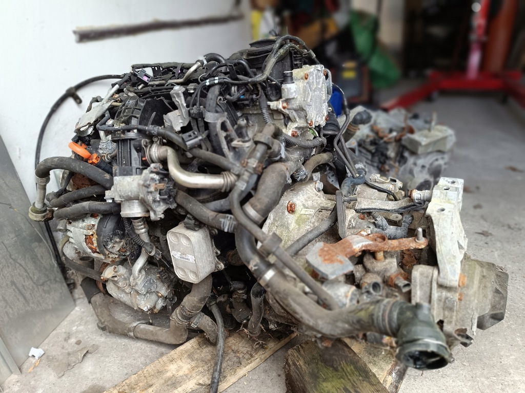 фото №8, Двигатель vw 1.6 tdi 2011r. коробка передач передач cay - повреждённый