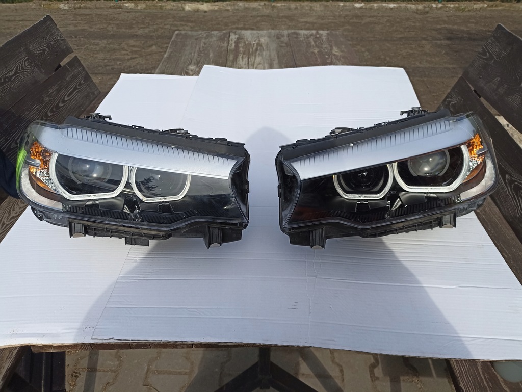 фото №1, Лампа передня ліва права bmw g30 g31 led комплектна jak nowa