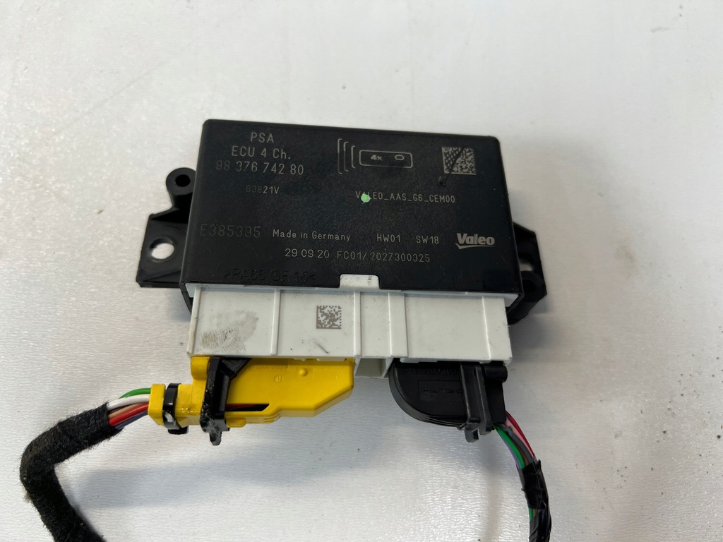 фото №1, Peugeot 2008 ii 208 ii ds3 модуль pdc 9837674280