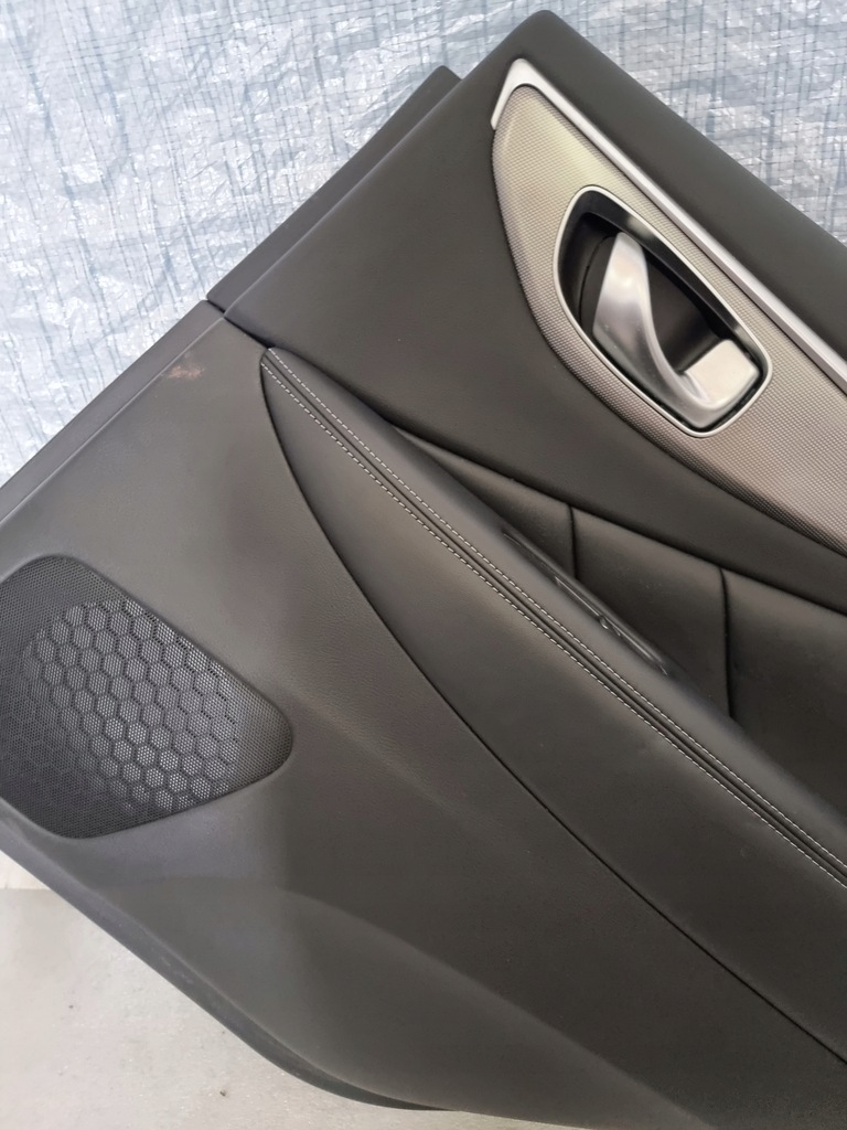 фото №5, Infiniti q50 обивка кожа czarna правая задняя