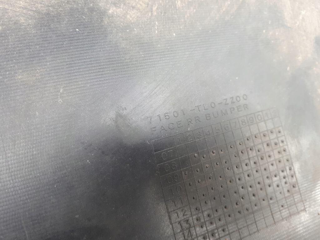 фото №13, Honda accord viii sedan 08- бампер задний 71501-tl0-zz00