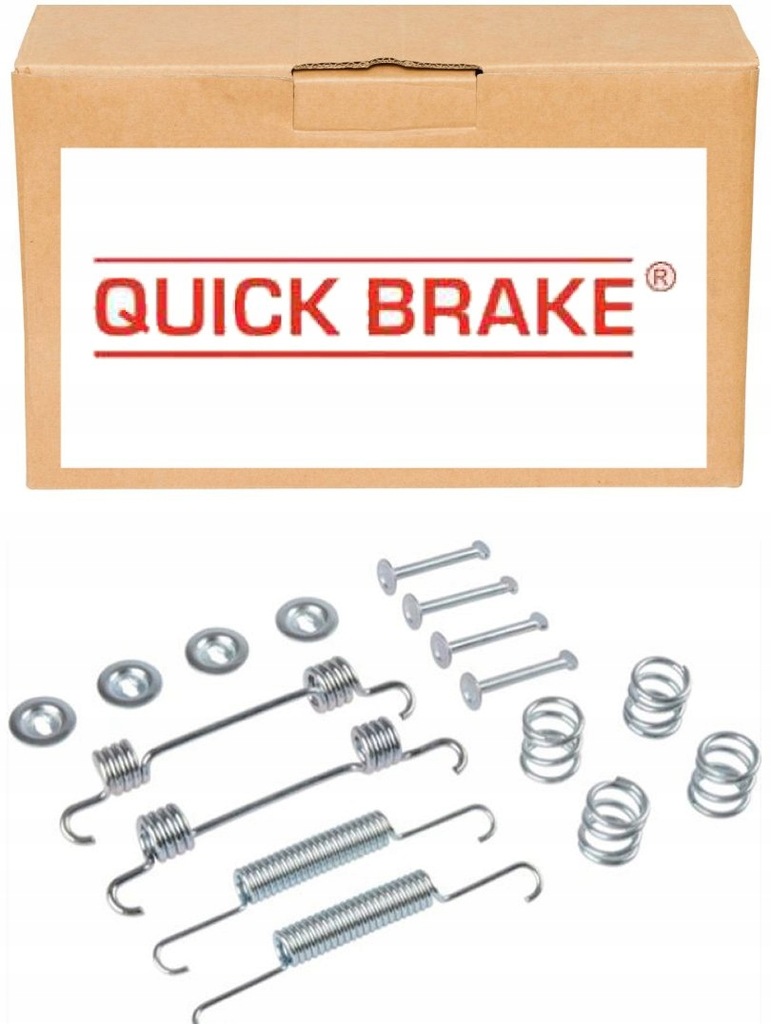 фото №8, Quick brake пружини колодка ham. kia sportage 04-