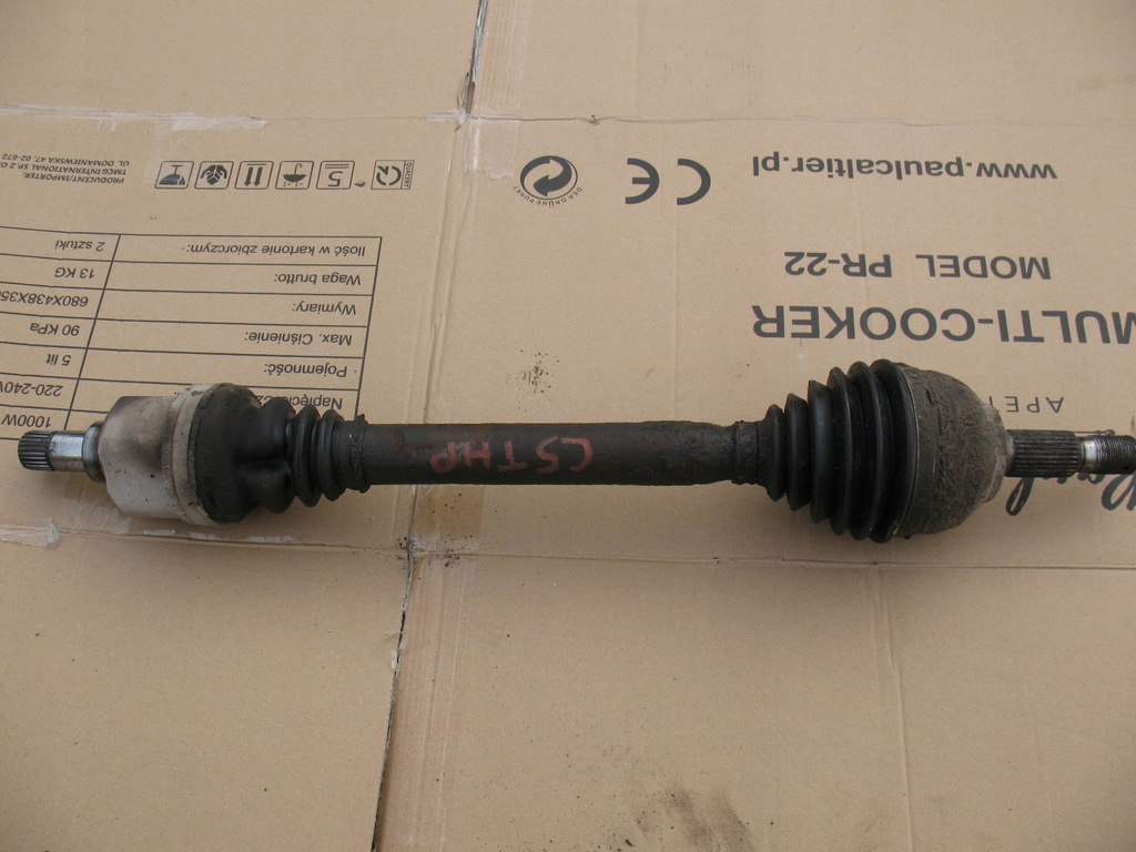 фото №1, Citroen c5 iii x7 1.6 thp приводной вал левая, механическая коробка передач