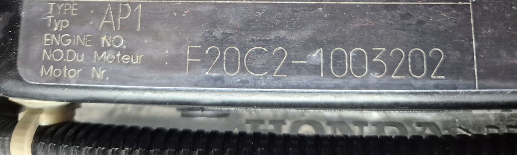 фото №7, Двигун honda s2000 2.0 vtec f20c2