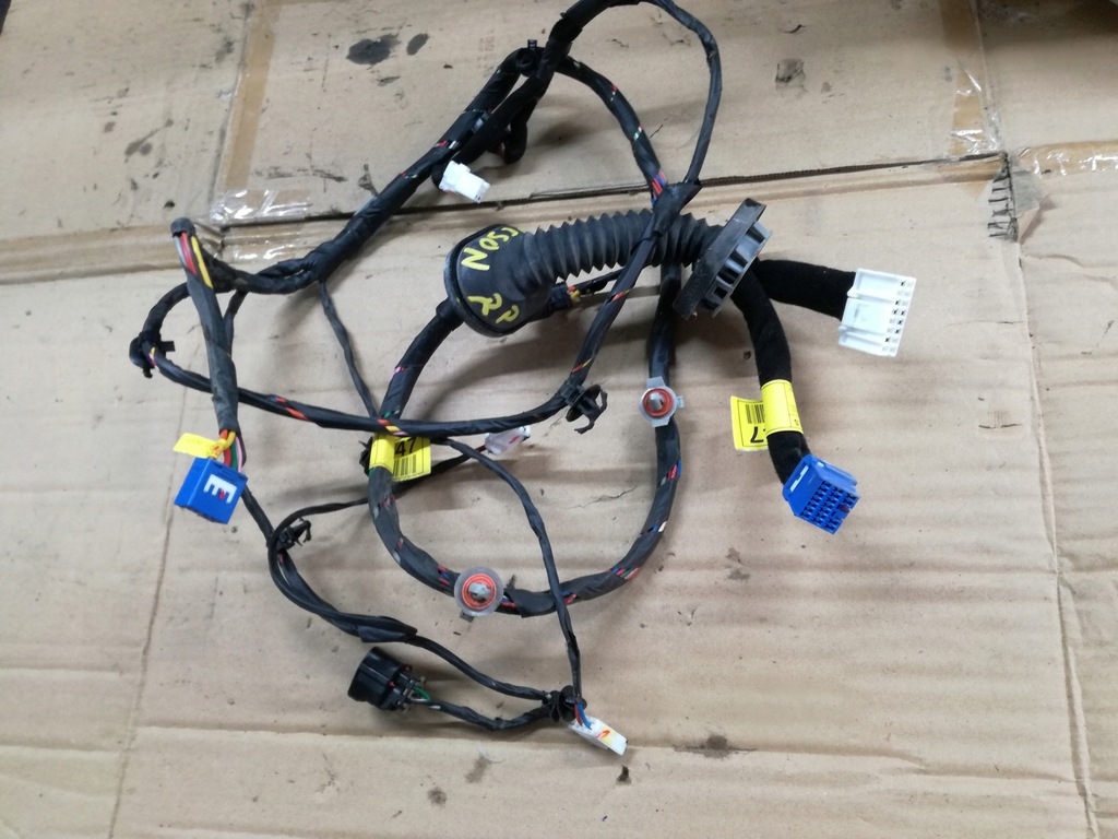 фото №1, Hyundai tucson i 2004 - 2010 rok электропроводка дверь правый перед europa