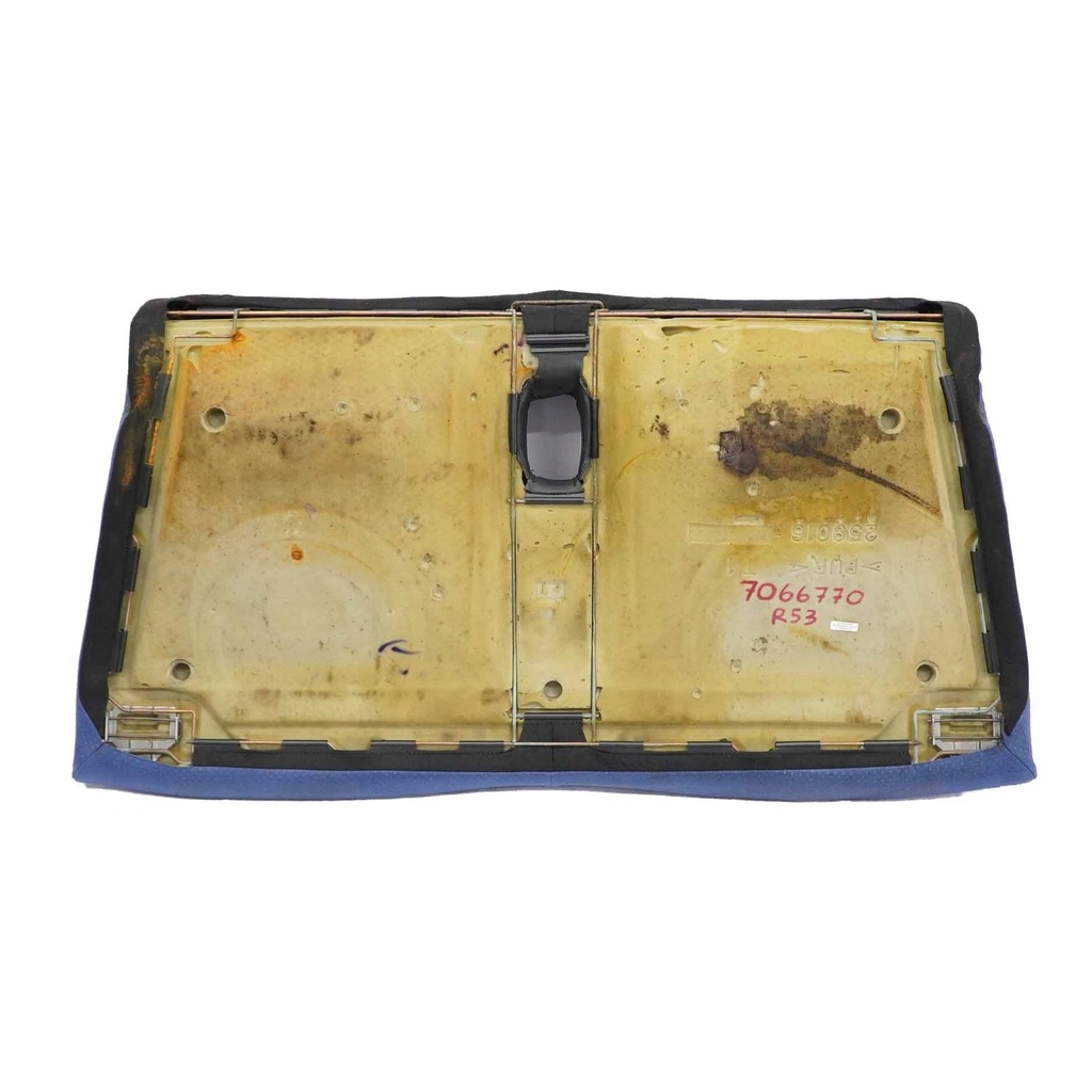 фото №9, Mini r53 cooper s сиденье сиденье задняя niebieskie материал кожа satellite