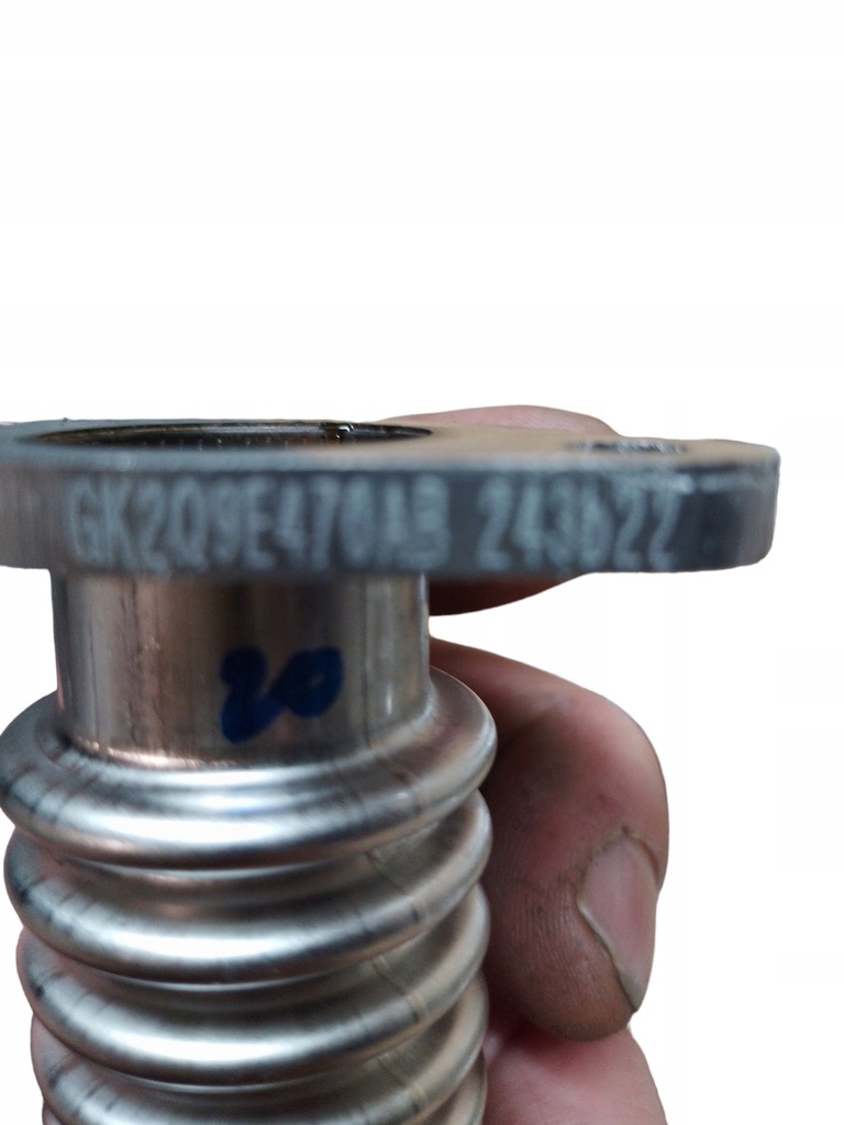 фото №11, Труба egr коллектор всасывающий ford transit custom 2.0 _ 2318129 _ gk2q-9e470-ab