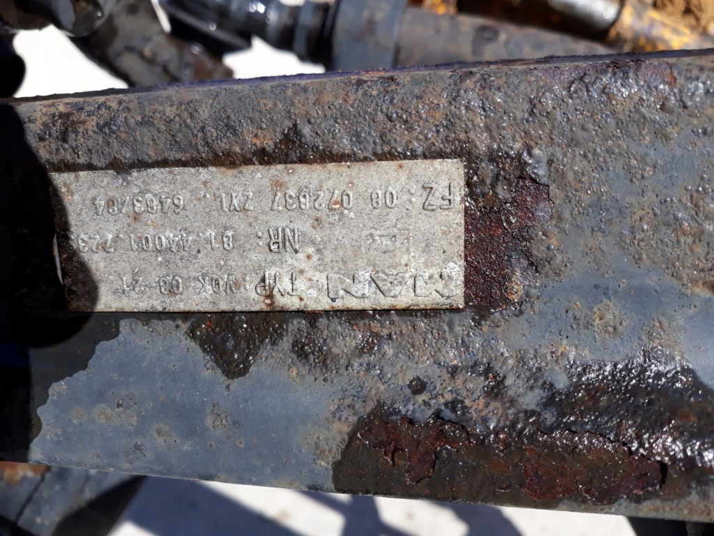 фото №3, Передня oś комплектна поворотний кулак ступиця man tgm