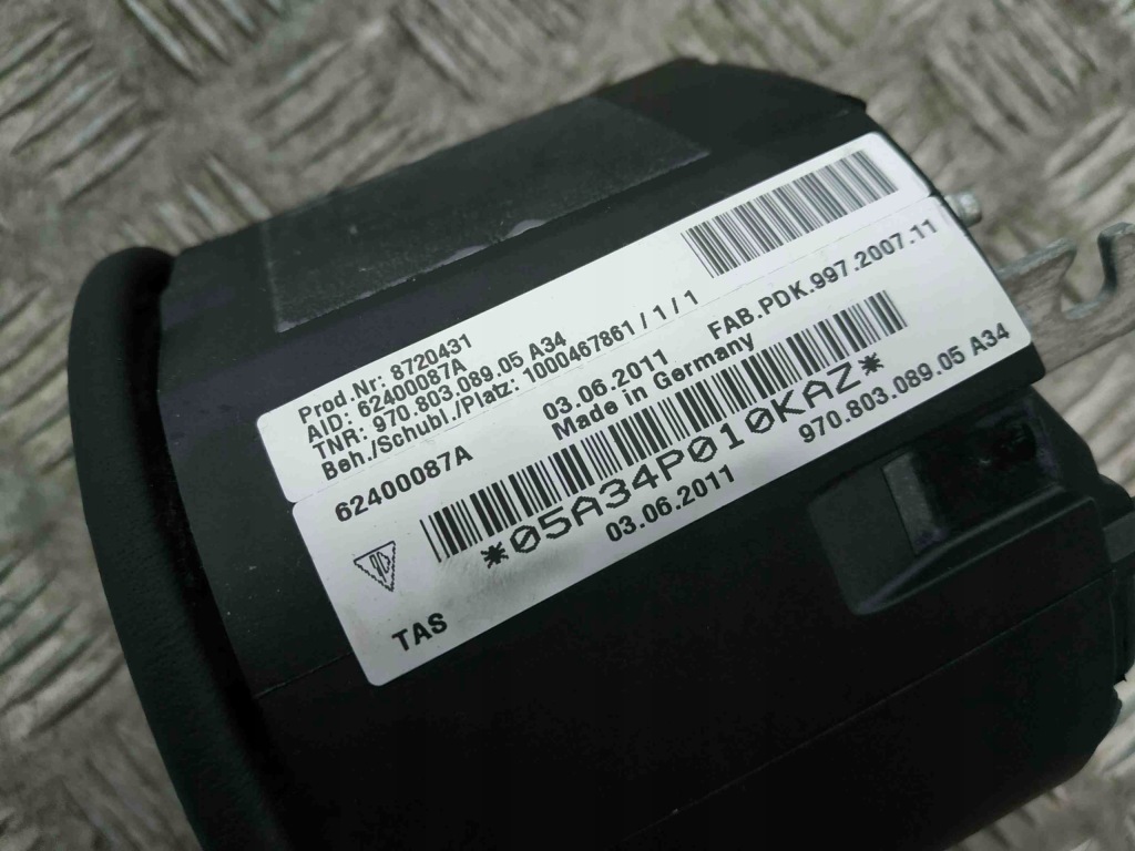 фото №16, Воздуховод porsche panamera 970 7pp419091ad 3.0l hybrid 245kw 2012