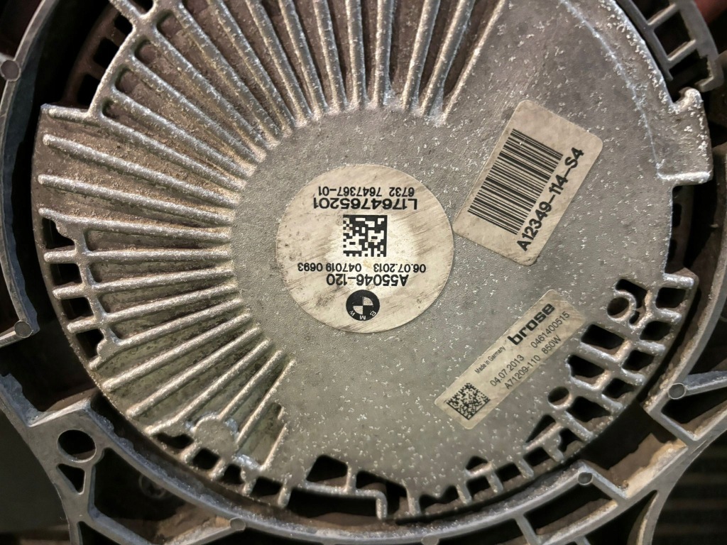 фото №10, Bmw 5 gt f07 pas передній набір радіатор - 14561