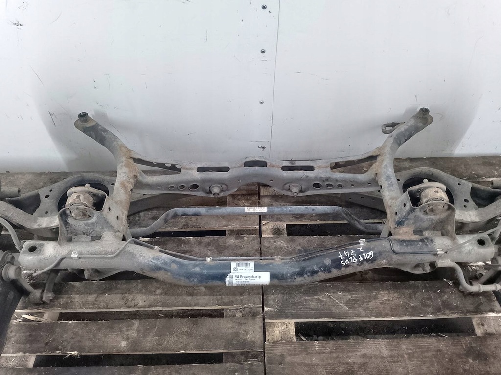 фото №7, Підрамник, поперечина задня vw golf plus 1k0500051bl 1k0505315ba 1.9 tdi