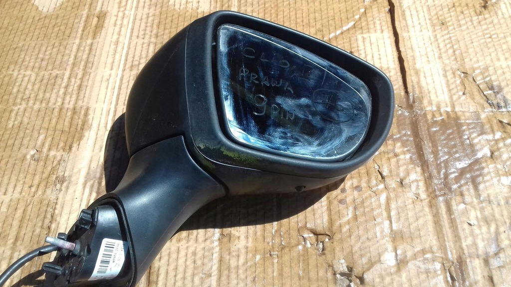 фото №8, Зеркало правое renault clio iv 9 pin europa