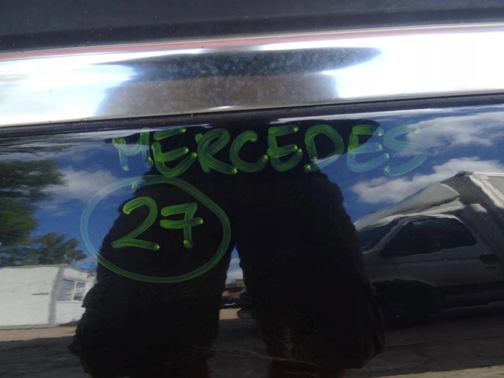 фото №4, Двері ліва задня mercedes w204 197 sedan