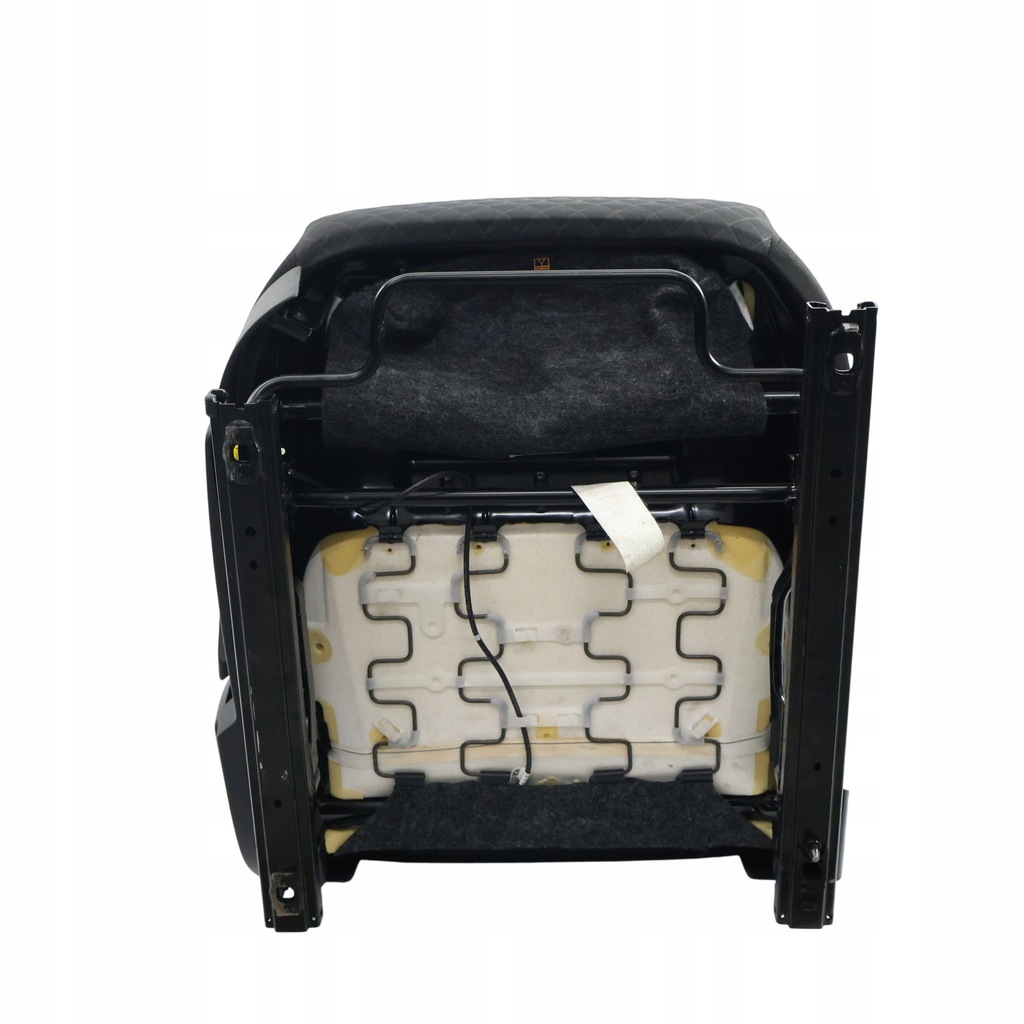 фото №13, Skoda rapid nh1 сиденье передний с подогревом материал satyna чёрный серебристый правый