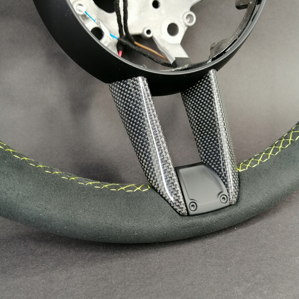 фото №5, Porsche 992 macan panamera cayenne taycan воздуховод карбон race-tex 36cm