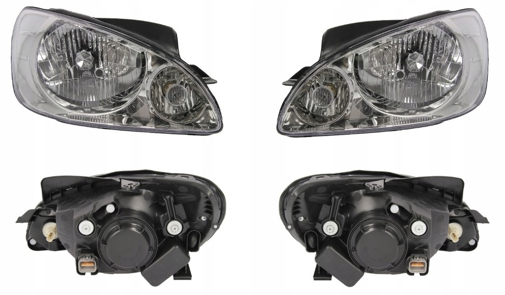 фото №1, Фара лампа hyundai getz 05-11 l+p tyc