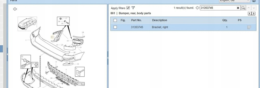 фото №5, Volvo xc90 2007 елементи кріпильні