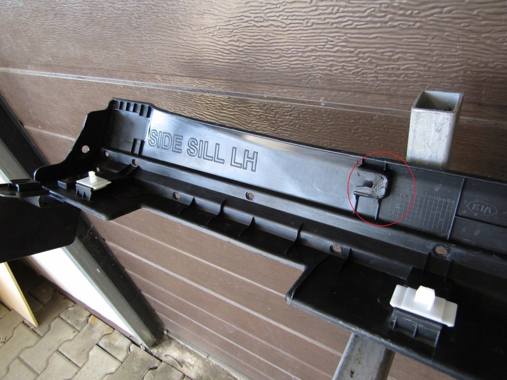 фото №8, Молдинг порог левая kia sorento iv 4 20-