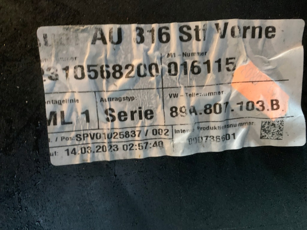 фото №11, Audi q4 e tron бампер перед передній 89a807103b