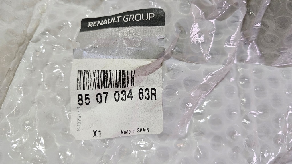 фото №9, Диффузор спойлер накладка бампера задняя renault captur ii 850720947r oryg new