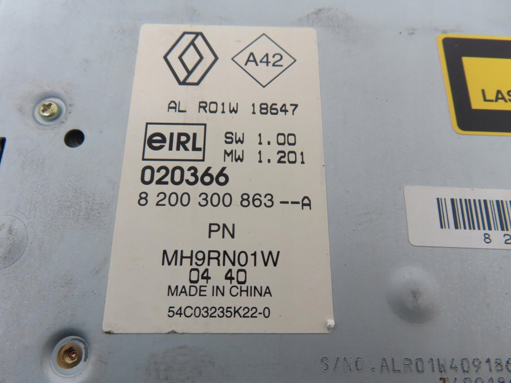 Радіо renault scenic 2 8200300863a Ціна