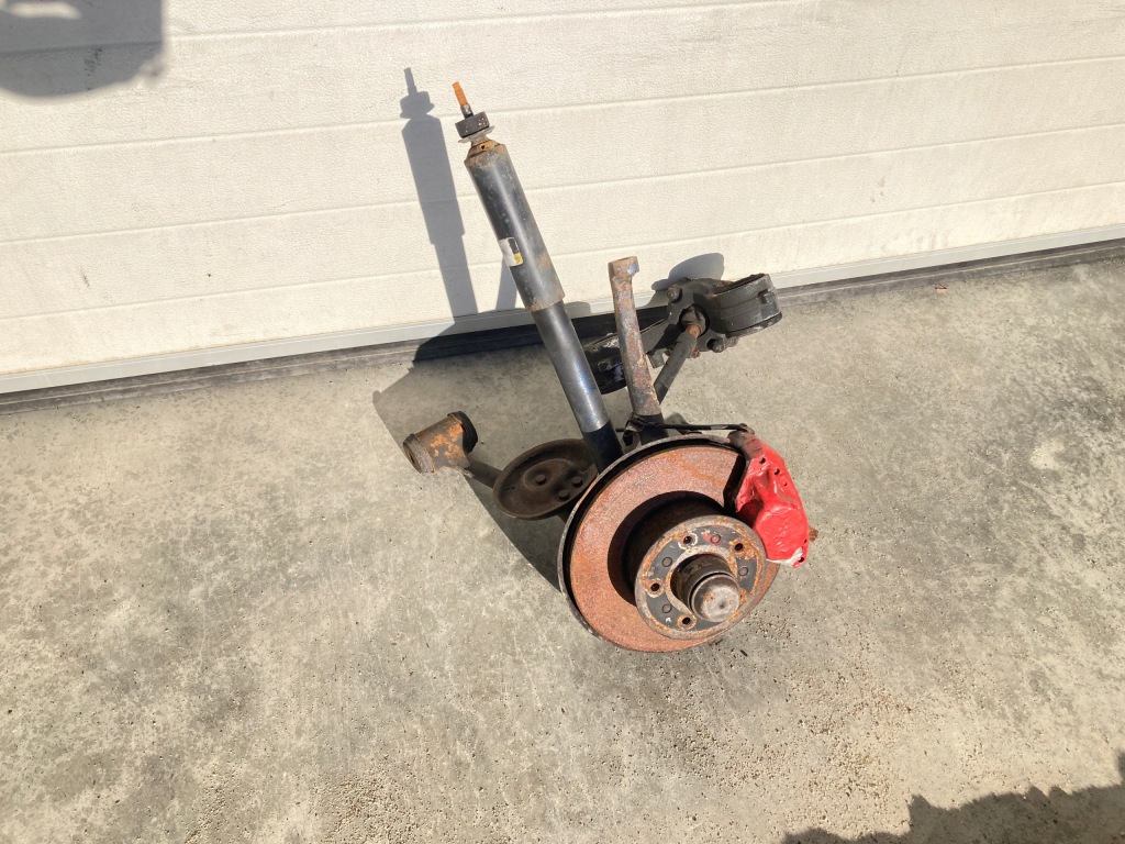 фото №1, Поворотный кулак kpl рычаг амортизатор перед передний правый сторона пассажира mercedes w126