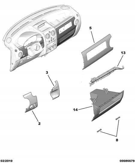 фото №5, Панель панели приборной панели citroen berlingo 8211q2