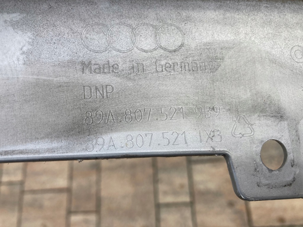 фото №11, Q4 e tron накладка бампера задня