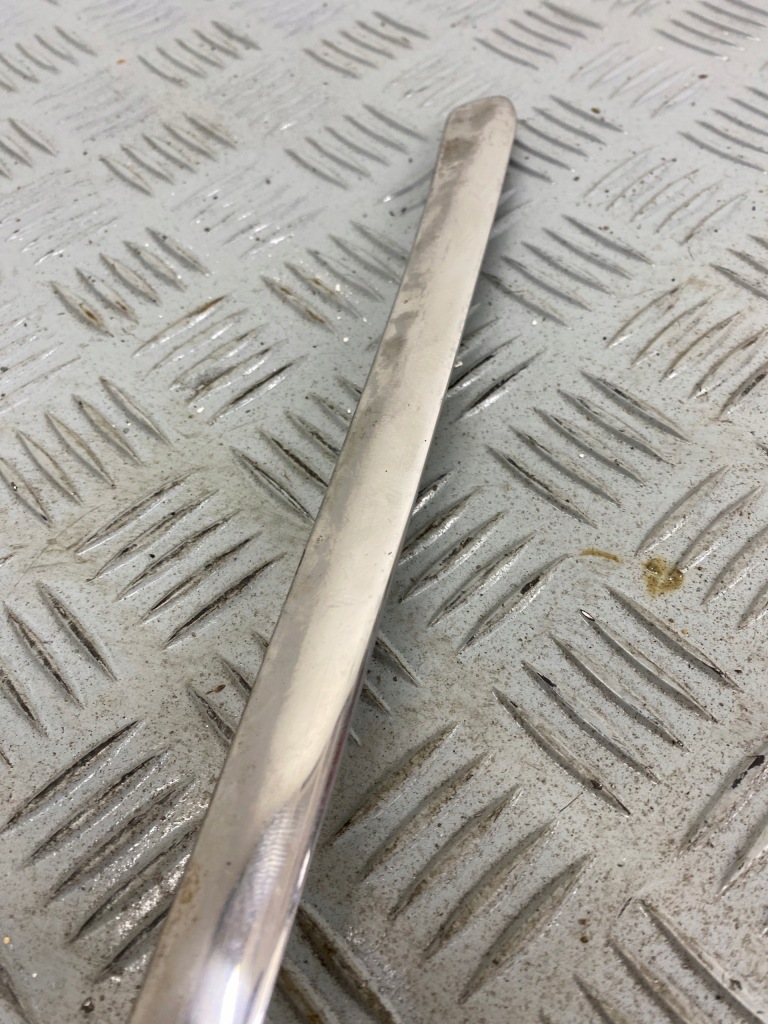 фото №5, Молдинг бампер задняя правый хром mercedes w124 coupe