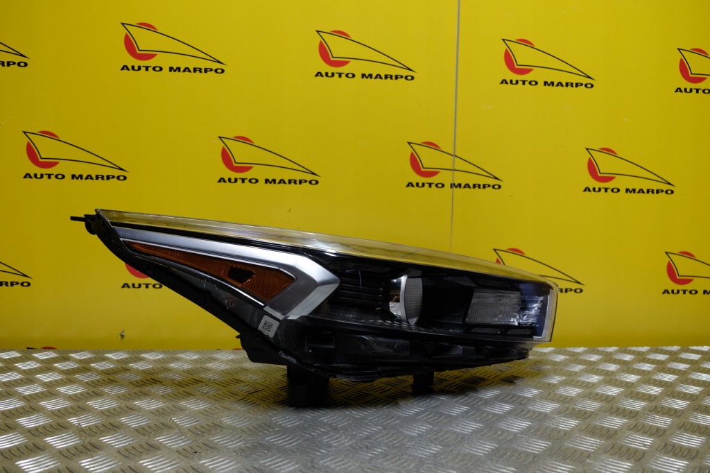 фото №3, Kia cerato forte lift 2021- фара лампа обычная линзованная с led r usa