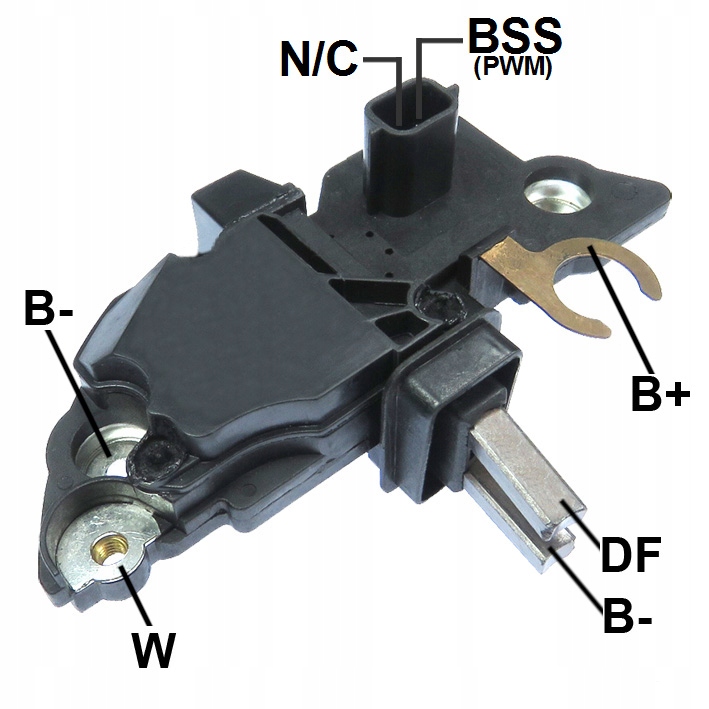 Регулятор напряжения 14v bosch: 124 425 011 renault clio iii 1400 & 1500 Оригинал